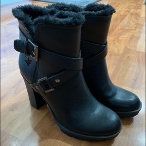 Guess heel ankle boots